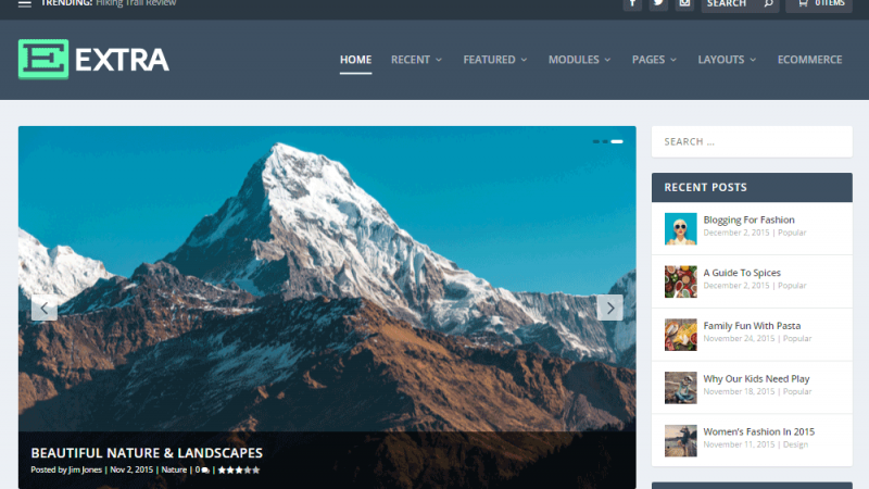 Extra Theme Review: Turn Your Blog into a Fancy, Versatile Magazine